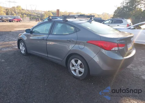 2013 Hyundai Elantra Gls z USA, uszkodzony, nr VIN 5NPDH4AE9DH322155
